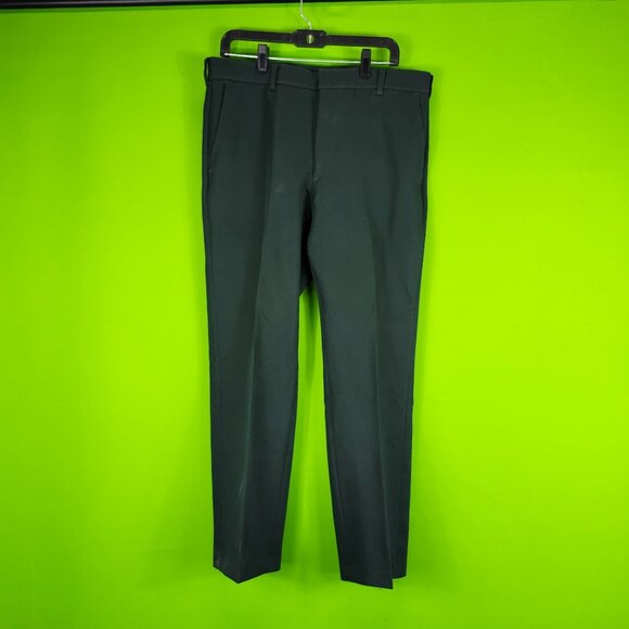Levis Action Slacks Green Flat Front Mens Pants Size 36x30 Made In USA - Picture 1 of 6
